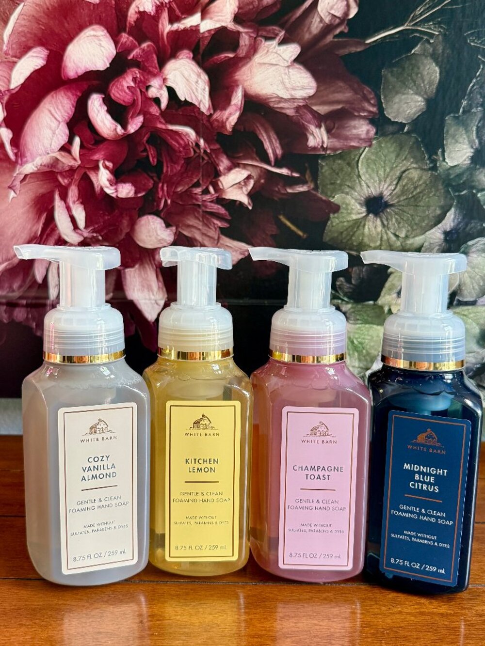 NEW 4-Pc Foaming Hand Soap Bath & Body Works